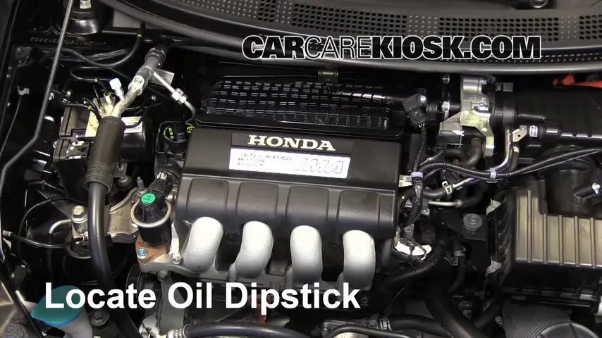 2011 Honda CR-Z EX 1.5L 4 Cyl. Oil Check Oil Level